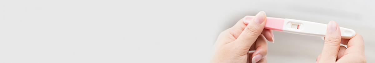 What does getting a negative pregnancy test result mean?